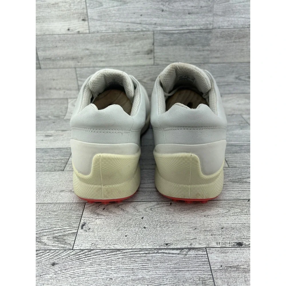 Ecco Golf S-Three White Leather Spikeless Shoes Women Sz 9-9.5 10058350874